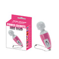 Power Escorts - BR68 - Mini Wand Massager - 6,5 cm - Pink / Purple