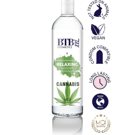 BTB Cosmetics Vegan Cannabis Based Lubricant 250 ML - LT2520