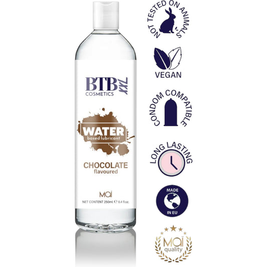 BTB Cosmetics Vegan Chocolate Water Based Lubricant 250 ML - LT2417