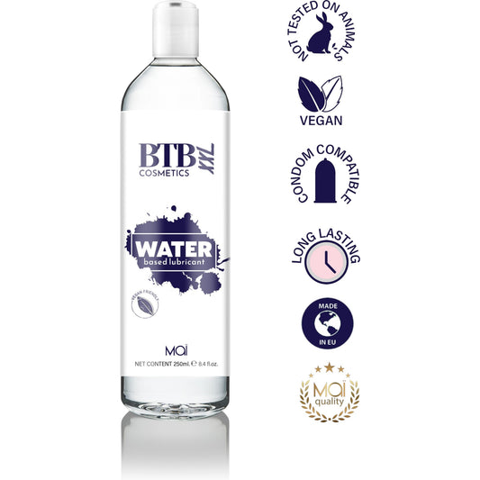 BTB Cosmetics Vegan Water Based Lubricant XL 250 ML - LT2381