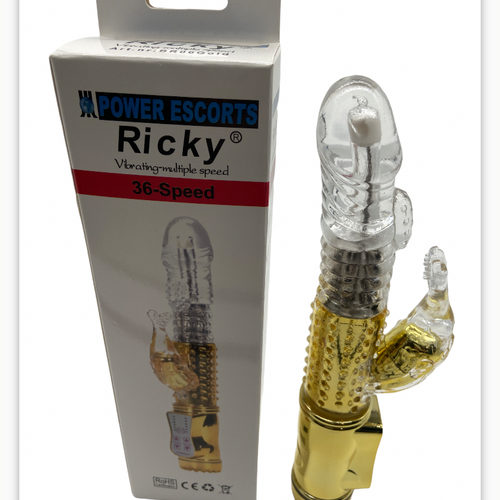 Power Escorts - Br06 - Ricky - G Spot Vibrator - Rabbit - 36 functions
