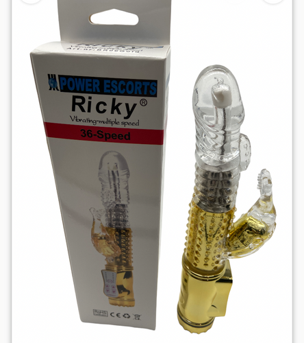 Power Escorts - Br06 - Ricky - G Spot Vibrator - Rabbit - 36 functions