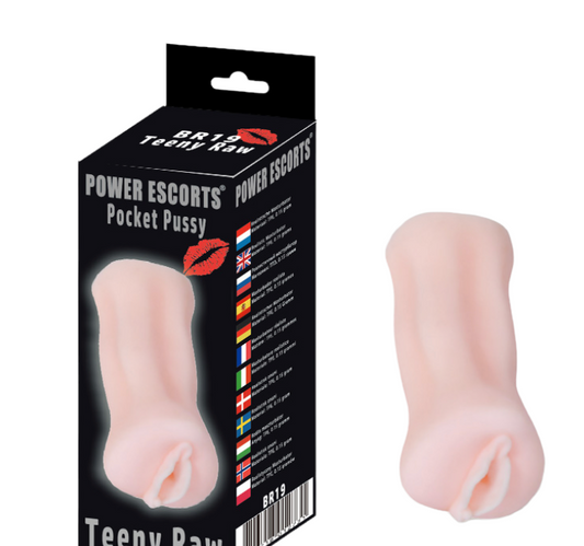 Power Escorts - BR19 - Teeny Raw Pocket Pussy Masturbator