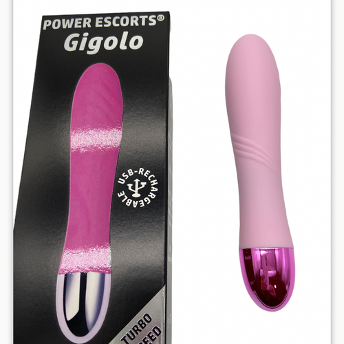 Power Escorts - BR139 Pink - Gigolo G Spot Vibrator - Pink - Rechargeable