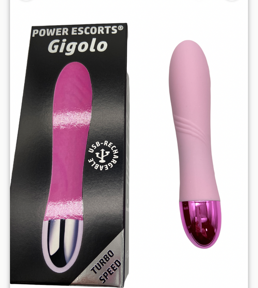 Power Escorts - BR139 Pink - Gigolo G Spot Vibrator - Pink - Rechargeable