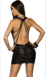 Body Pleasure - TL109 - Wet Look Dress - One Size Fits Most