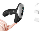 Luxury Play - LP06 - Prostate Stimulator - Silicone Usb Massager -  7 Function - Pulsator - Heating - Black