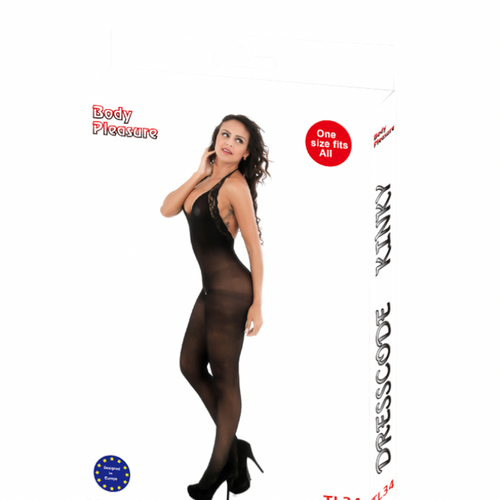 Body Pleasure - TL34 - Sexy Lingerie Set - One Size Fits Most - Gift Box - Black