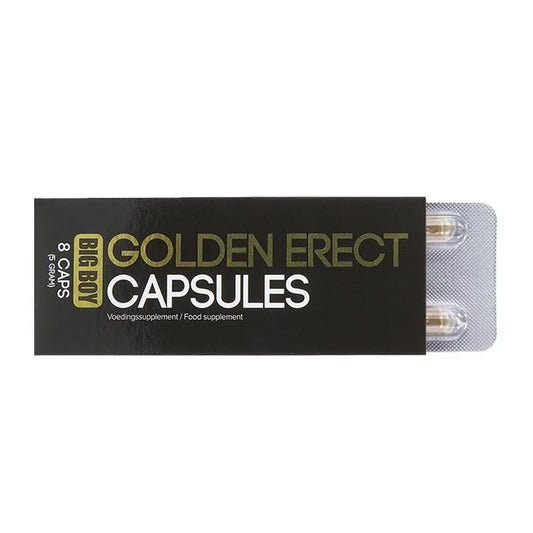 Big Boy - Golden Erect 8 Caps - Erection  Pleasure guaranteed
