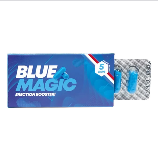 Blue Magic Erection Booster Erection Pills - 5 Caps