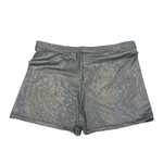 Glossy Dark Silver Diamond Look Kinky Boxer