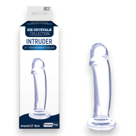 Trendy Deals - TD27142 - Ice Crystals 8cm/3Inch Transparante Dildo