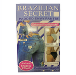 Brazilian Secret - Black Padded Envy Pants - To Enlarge Your Butt