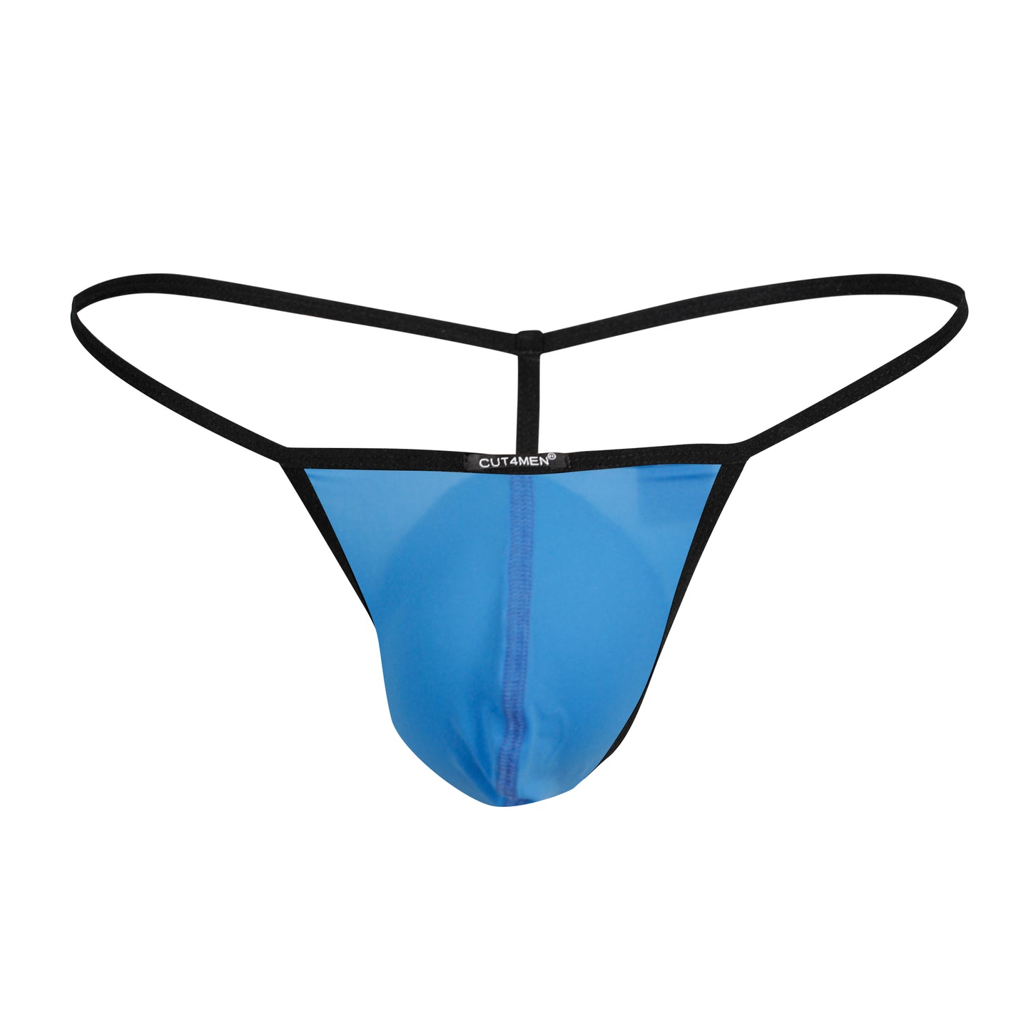 CUT4MEN - C4M02 - G String Men Underwear - Blue - 4 Sizes - 1 Piece