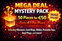 Mega Deal Mystery Pack – 50 Adult Toys for Just €50!