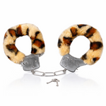 Power Escorts - BR206 - FurryCuffs - Hands – Leopard, 28 cm