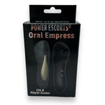 Power Escorts - BR312 - Oral Empress - Gold Plated Oral Sucker Vibrator - Real Clit & Nipple Stimulator