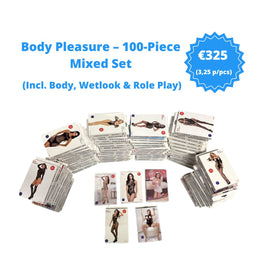 Body Pleasure – 100-Pieces Mix Set (Incl. Body, Wetlook & Role Play)