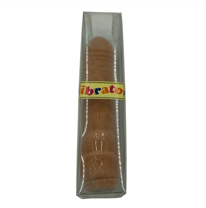 Flesh Realistic Fat Dildo 21 cm – Clear Box - Dia 4 Cm - Club
