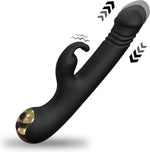 Viberoz - VB-033 - DreamLust Thrusting Rabbit Vibrator – 9 Thrusting Modes, Dual Stimulation & Rechargeable