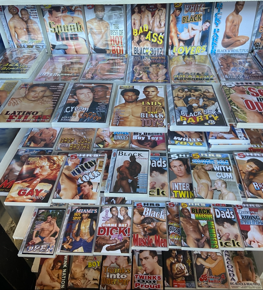 Dvd Gay USA Bachus  100 Titles Mix