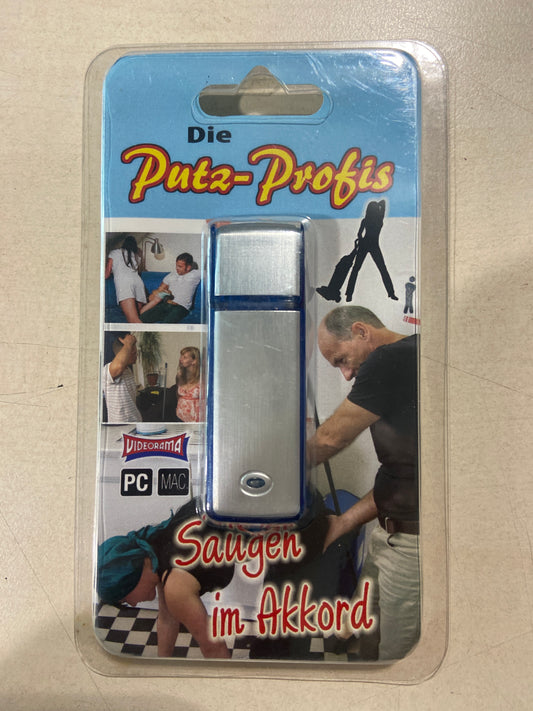 Erotic Movie On USB stick - Videorama - Putz Profis - Saugen im Akkord
