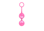 Power Escorts - BR273 - Funballs Allison - Duo Kegal Balls - Silicone - Pink