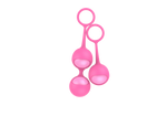 Power Escorts - BR273 - Funballs Allison - Duo Kegal Balls - Silicone - Pink