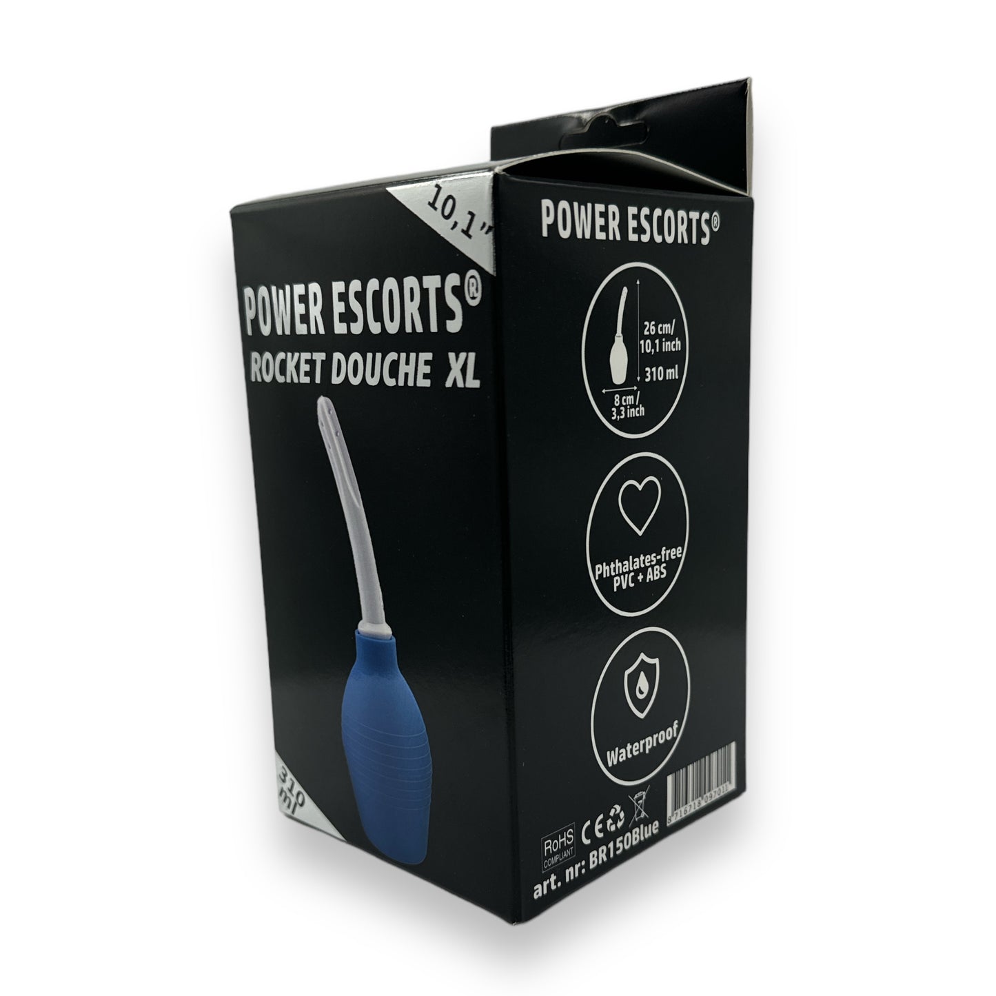 Power Escorts - BR150 Blue - Rocket Anal Douche XL - 310 ML