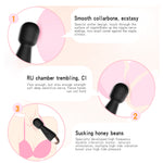 Power Escorts - BR315 - Mini Wand Massager De Luxe Pink - 11,6 Cm / 4.5 Inch Silicone