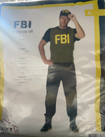 Sexy FBI Roleplay Costume – Command the Room in Style | Shirt, Pants & Extra Cap - M / L / XL