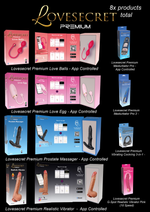 Cyber Monday Deal – Lovesecret LS49 Premium 8 Pack: Masturbators, Vibrators, Prostate & Cockring
