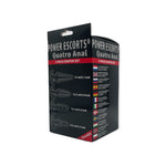 Power Escorts - BR274 - Quatro Anal Plugs 4 Pack Starter Set - 4 different sizes - attractive Colour box