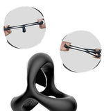 LoveSecret LS50 – 3 Function Silicone Cockring – Black