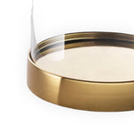 Kinky Pleasure - I007 - Display Glass With Gold Large - 27cm - 1 Piece