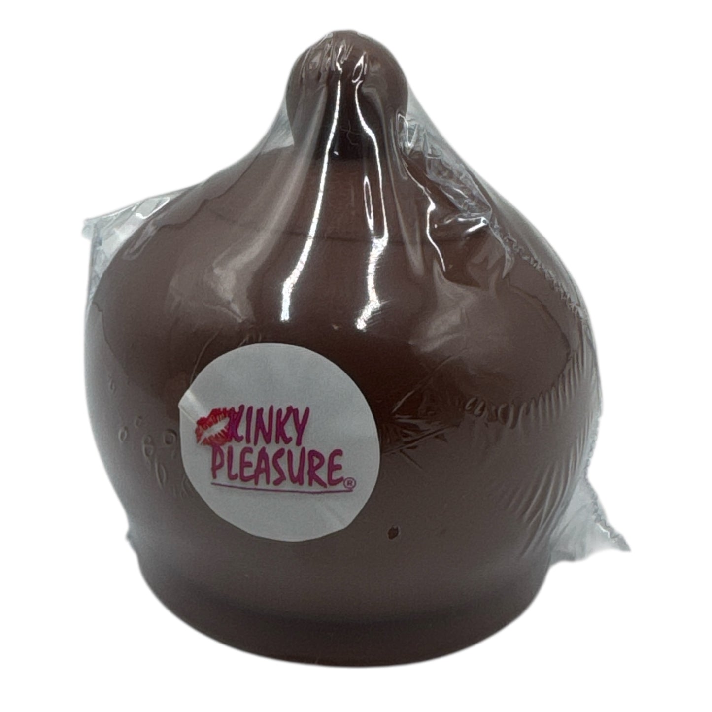 Kinky Pleasure - DS082 - Boob Squeezy With Nipple – Chocolate Edition with Peep Sound