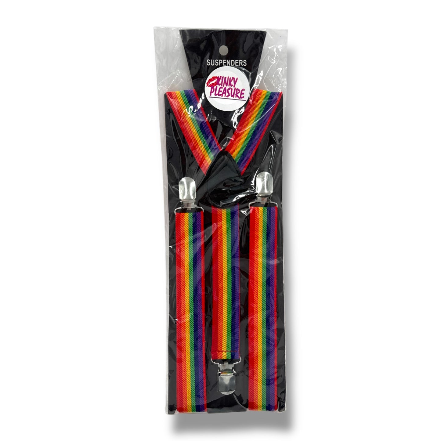 Kinky Pleasure - KPP003 - Pride - Suspender Rainbow