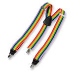 Kinky Pleasure - KPP003 - Pride - Suspender Rainbow