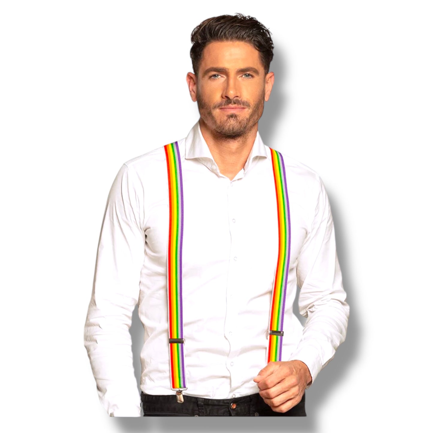 Kinky Pleasure - KPP003 - Pride - Suspender Rainbow