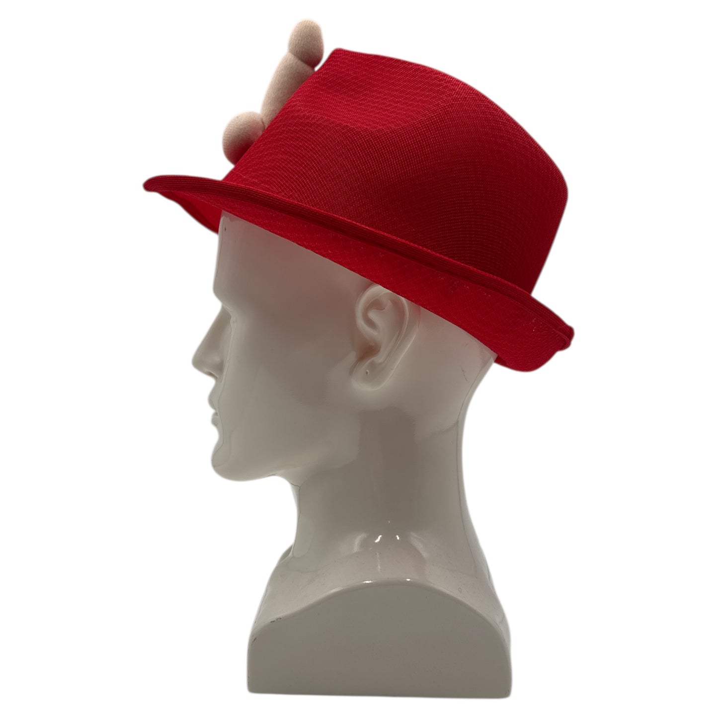 Kinky Pleasure - DS067 - Penis Party Hat – Red Fedora with Plush Willy
