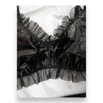 Kinky Pleasure - S013 - Wetlook - Lingerie Set - Black - Size: Large 40/42 - BULK