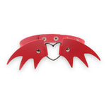 Kinky Pleasure - S010 - Choker - Heart With Red Wings