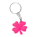 Kinky Pleasure - KPK069 - Lucky Flower Dark Pink Keychain