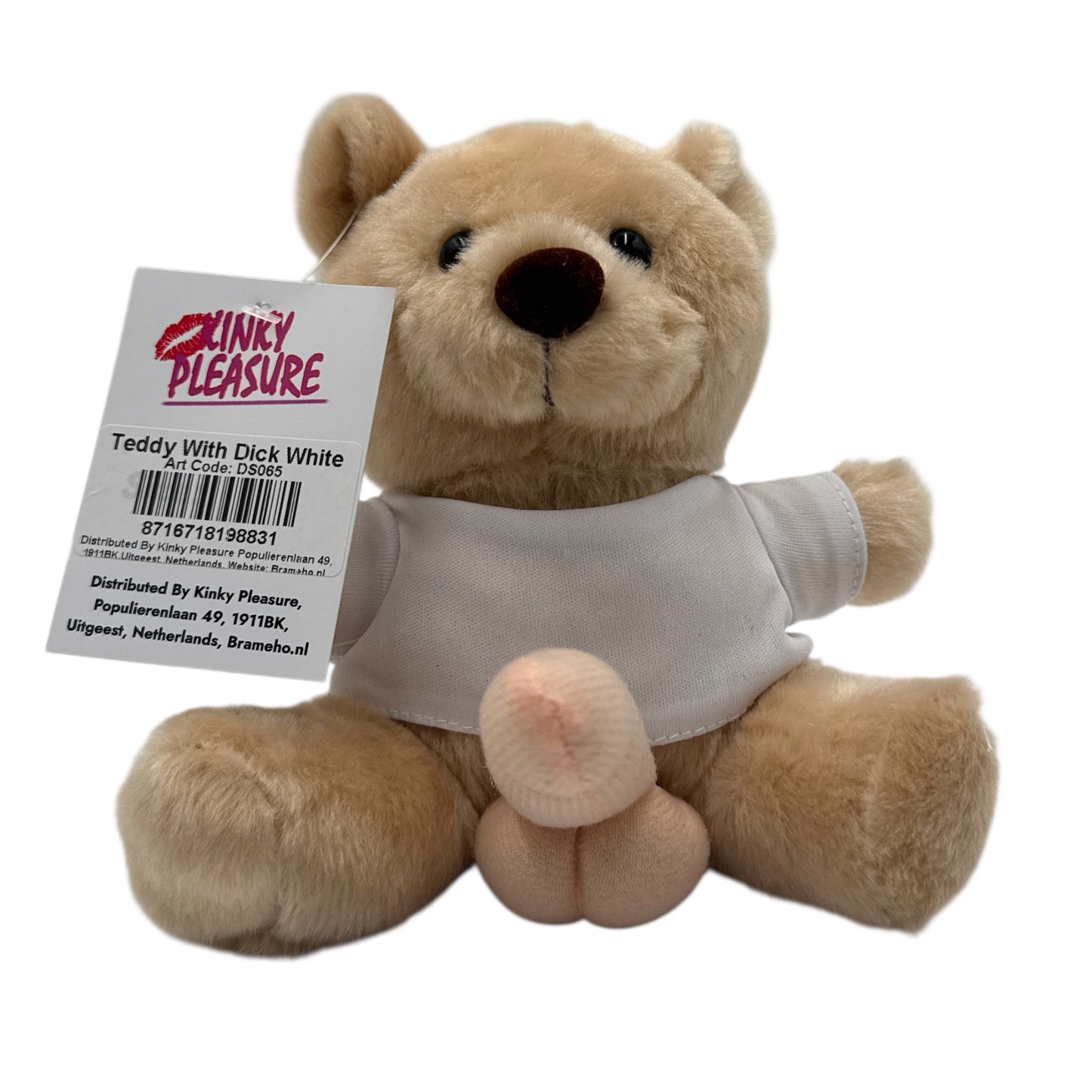 Kinky Pleasure - DS065 - Naughty Teddy Keychain – Plush Bear with Surprise