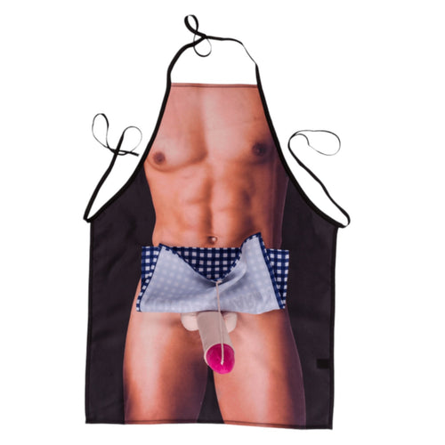 Kinky Pleasure - OB038 - Apron - Sexy Men's Body