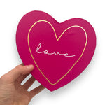 Kinky Pleasure - B084 - Heart-Shaped Cardboard Box - 19.5X6.7cm