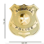 Kinky Pleasure - FT101 - Special Police Badge Necklace  - Gold