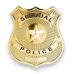 Kinky Pleasure - FT101 - Special Police Badge Necklace  - Gold