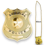 Kinky Pleasure - FT101 - Special Police Badge Necklace  - Gold