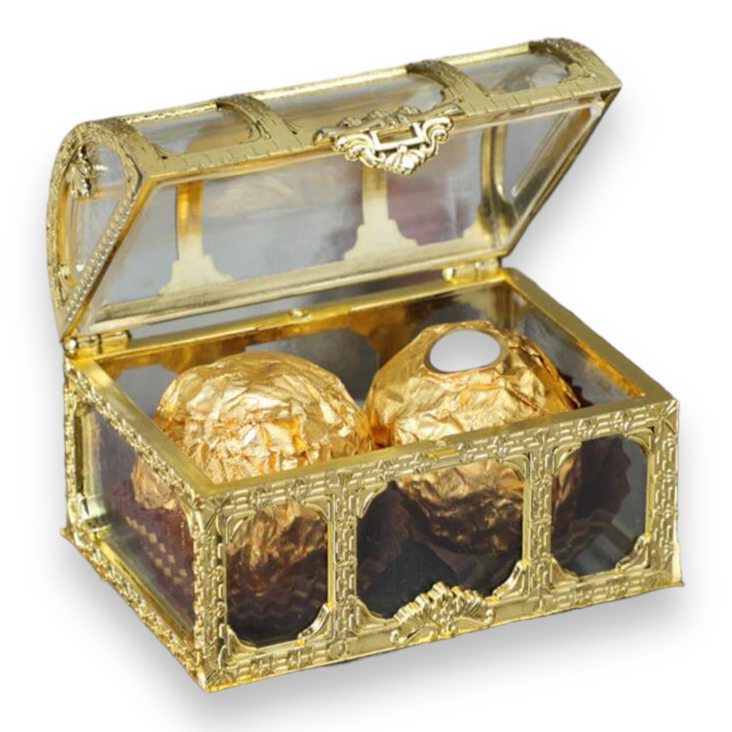 Timmy Toys - S007 - Treasure Box - Gold - 90mm x 63mm